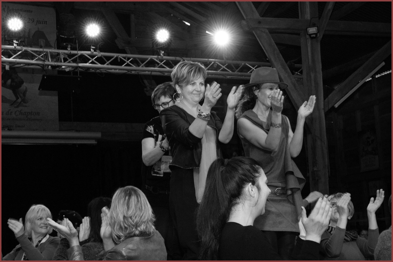 Tatiana Gaillard (Style et Passion) et Stéphanie.